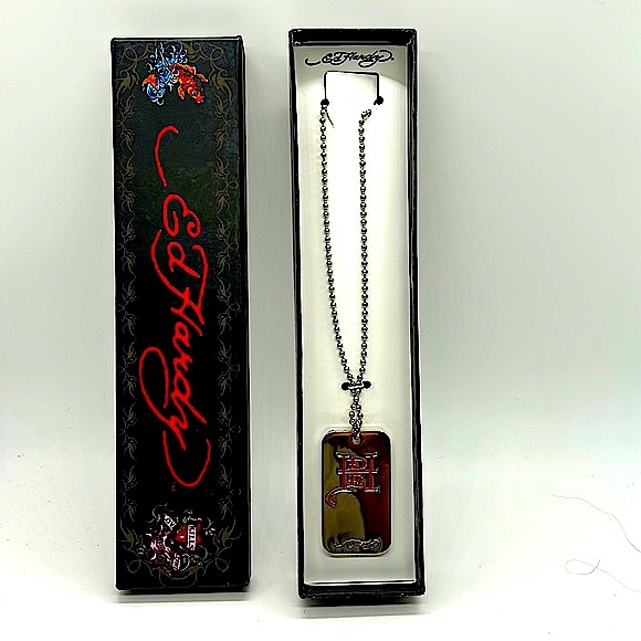 Ed Hardy NIB Sexy Eagle Necklace 🦅🔥🔥 - Picture 2 of 7